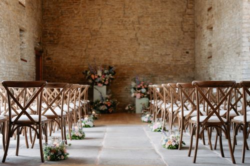 barn wedding reception ceremony at Tockington Park